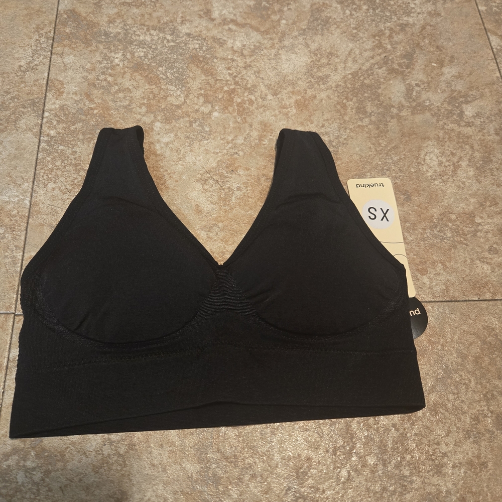 Trukind Black Seamless Bra